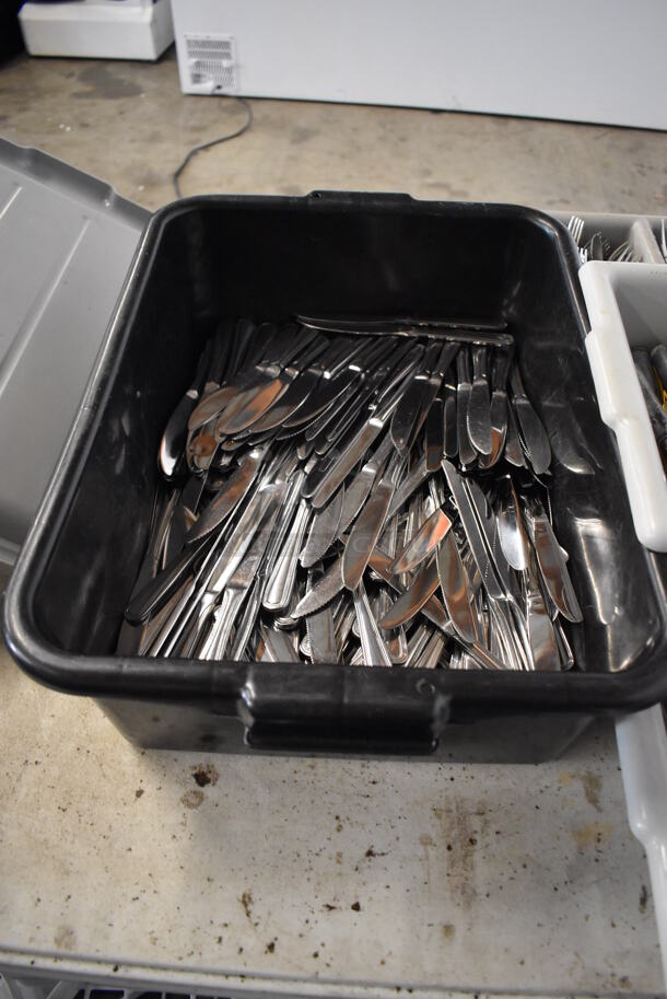 ALL ONE MONEY! Lot of 8 Various Bins of Silverware! - Image 2 of 8