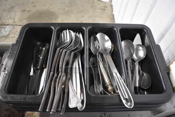 ALL ONE MONEY! Lot of 8 Various Bins of Silverware! - Image 7 of 8