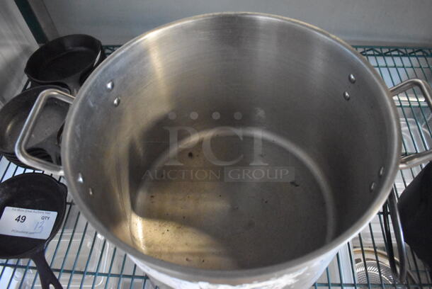 Metal Stock Pot. 18.5x14x10.5 - Image 3 of 3