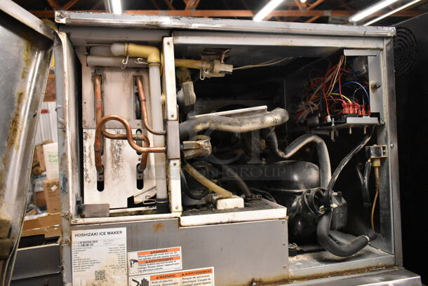 Hoshizaki KML-325MAJ Stainless Steel Commercial Ice Head on Bin. 115 Volts, 1 Phase.  - Image 5 of 6