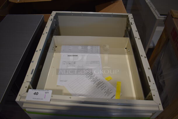 BRAND NEW! Royston 60010701 Metal 4 Drawer Cabinet. 24x29x28.5 - Image 4 of 6