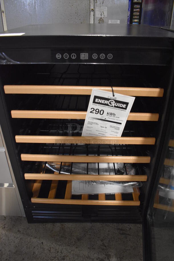 BRAND NEW SCRATCH AND DENT! Avanti WCR506SS Metal Wine Chiller Merchandiser. 115 Volts, 1 Phase. 23x23.5x34. Tested and Working! - Image 5 of 8