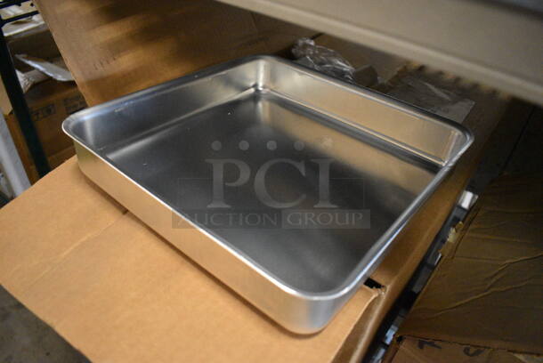 10 BRAND NEW IN BOX! Metal Pans. 10.5x10.5x2. 10 Times Your Bid! - Image 2 of 2