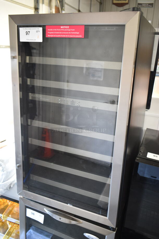 BRAND NEW SCRATCH AND DENT! Danby DWC114BLSDD 38 Bottle Dual Zone Freestanding Wine Cooler Merchandiser. 115 Volts, 1 Phase. Tested and Working! - Image 2 of 6