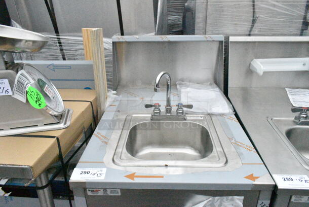 BK Resource BK-DIS-1515 Stainless Steel Commercial Portable Sink on Commercial Casters. Bay 12.5x10.5x6 - Image 3 of 12