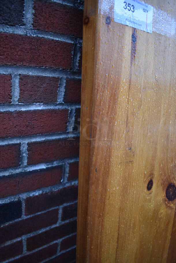 Wooden Tabletop. 66.5x30x1.5 - Image 3 of 3