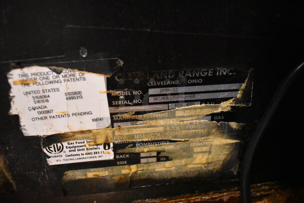 Cleveland BMR-32 Stainless Steel Commercial Natural Gas Powered Rotisserie Oven w/ Skewers on 2 Door Cabinet. 45,000-60,000 BTU. - Image 5 of 5