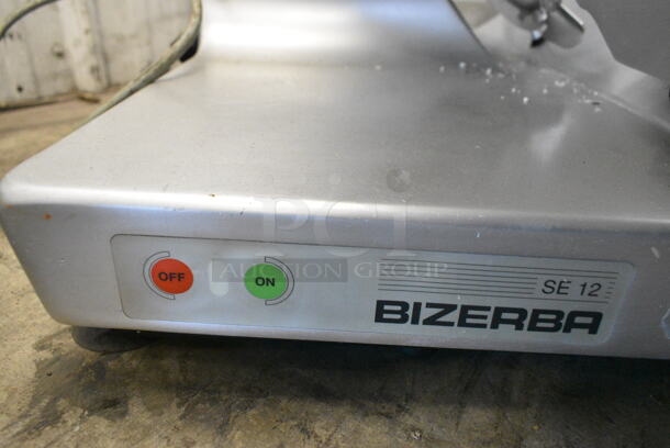 Bizerba SE 12 US Stainless Steel Commercial Countertop Meat Slicer. 120 Volts, 1 Phase. Tested and Working! - Image 2 of 5