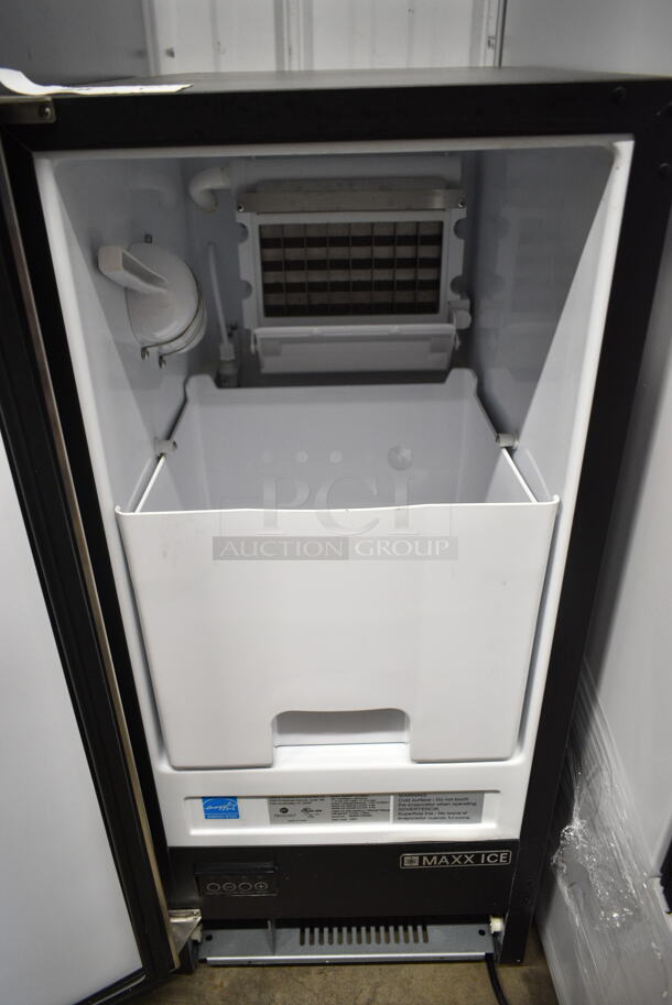 2022 Maxx Cold MIM50P Stainless Steel Full Dice Cube-Style Self Contained Undercounter Ice Machine. 115 Volts, 1 Phase.  - Image 2 of 6