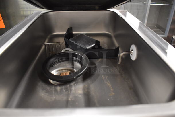 2015 Taylor 430-12 Stainless Steel Commercial Countertop Single Flavor Frozen Beverage Machine w/ Drink Mixer Attachment. 115 Volts, 1 Phase. 21x30x28 - Image 6 of 7