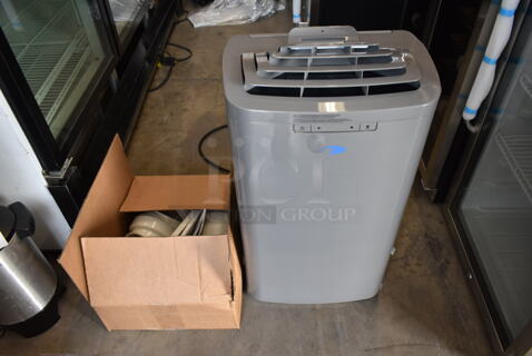 BRAND NEW SCRATCH AND DENT! Whynter ARC-131GD 13,000 BTU Dual Hose Cooling Portable Air Conditioner, Dehumidifier, and Fan with Activated Carbon Filter in Gray. 115 Volts, 1 Phase. Tested and Working!