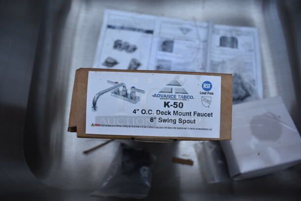 BRAND NEW! Kason 60463002008 Stainless Steel Single Bay Drop In Sink.  - Image 4 of 5