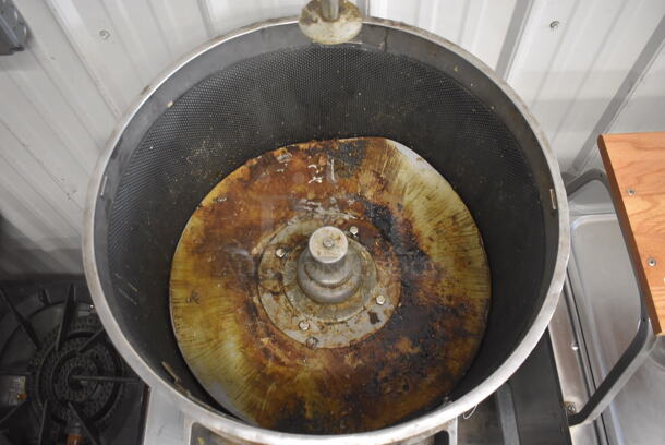 Hobart 6460 Floor Model Potato Peeler w/ Stand 115 Volts 1 Phase. Cannot Test Unit was Previously Hardwired - Image 4 of 7