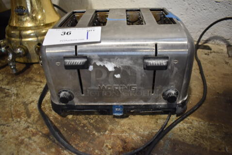 Waring WCT708 Metal Countertop 4 Slot Toaster. 120 Volts, 1 Phase.