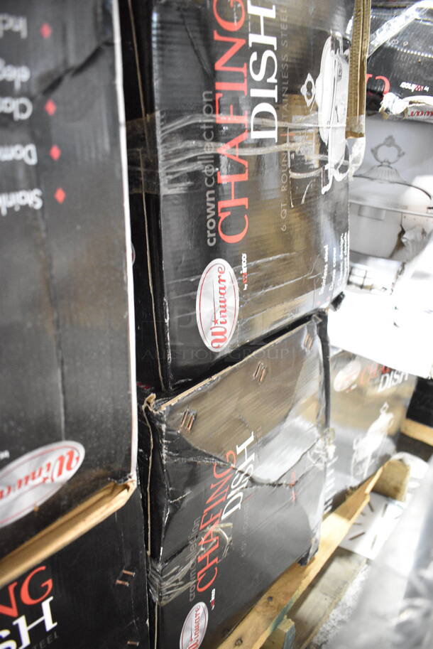 PALLET LOT of 15 BRAND NEW! Items/Boxes Including 7 Winware Chafer, Metal Pan, Tray Slide. 15 Times Your Bid! - Image 8 of 12