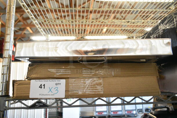 3 BRAND NEW SCRATCH AND DENT! Assure 190HFC 16"(H) x 20"(W) x 2"(T) Stainless Steel Hood Filter. 3 Times Your Bid!  - Image 2 of 7