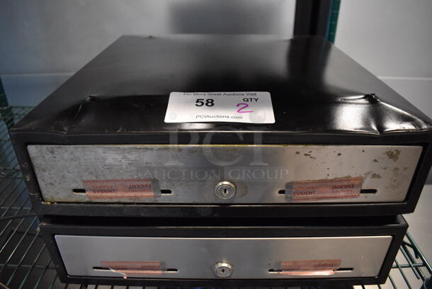 2 Metal Cash Register Drawers. 16x17x4.5. 2 Times Your Bid! - Image 5 of 5