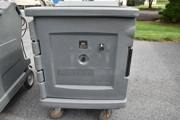 Cambro CMBH1826L Gray Poly Insulated Low Profile Electric Powered Heating / Cooling Food Case on Commercial Casters. 115 Volts, 1 Phase. (outside shed) - Image 3 of 9