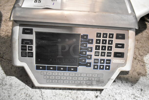 Hobart Quantum Metal Countertop Scale. 120 Volts, 1 Phase. Cannot Test Due To Missing Power Cord - Image 5 of 9