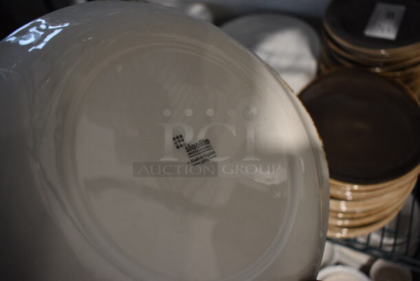 24 Brown Ceramic Plates. 9.75x8.25x1. 24 Times Your Bid! - Image 3 of 3