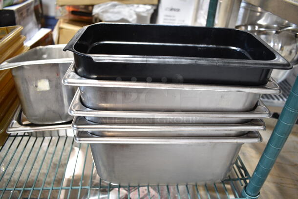 50 Various Drop In Bins; Stainless STeel and Poly. Includes 1/3 Size, 1/4 Size and 1/9 Size. 50 Times Your Bid! - Image 3 of 8
