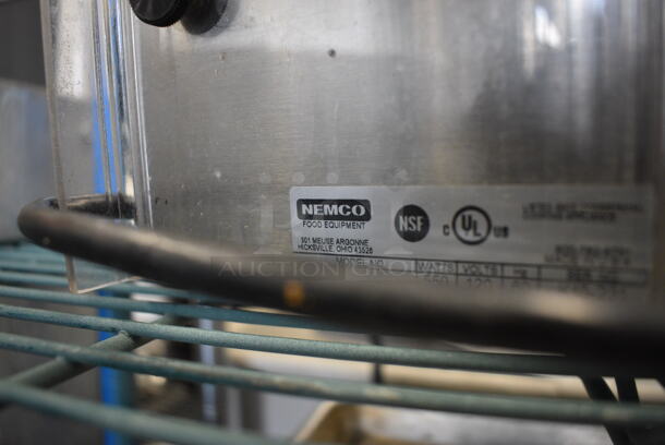 2010 Nemco Model 6135-SUB Stainless Steel Commercial Countertop Food Warmer w/ Poly Attachment. 120 Volts, 1 Phase. 14x9.5x30. Tested and Working! - Image 5 of 6