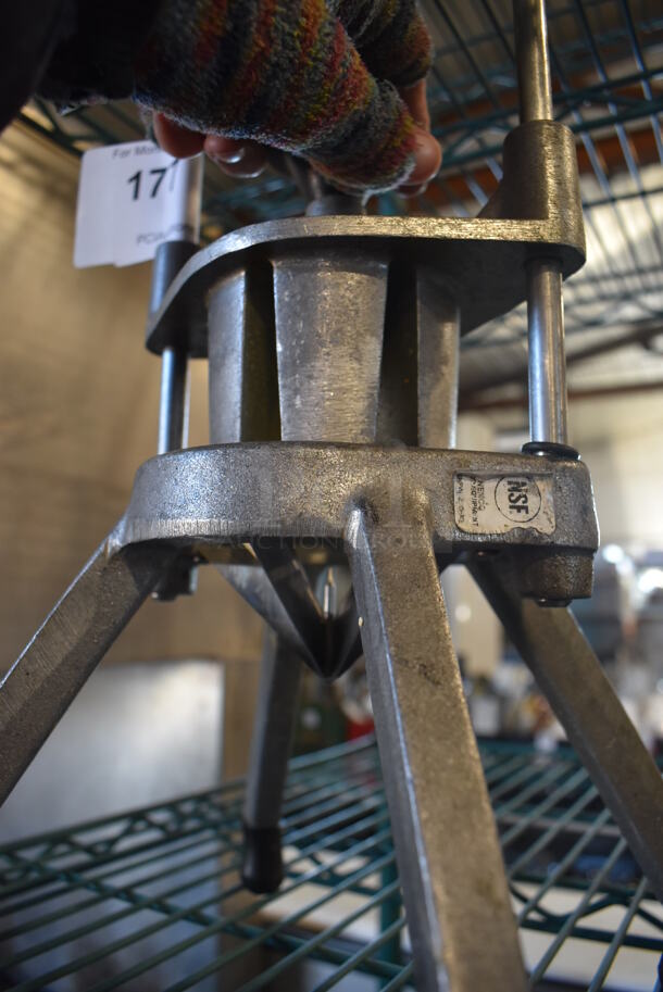 Metal Countertop Wedger. 8x8x19 - Image 3 of 3