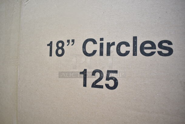 PALLET LOT of 16 BRAND NEW Boxes of 18" Corrugated Circles. 16 Times Your Bid!  - Image 4 of 4