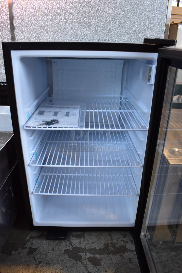 Galaxy 177CRG3B Metal Commercial Mini Cooler Merchandiser. 110-120 Volts, 1 Phase. 17x19x27. Tested and Powers On But Does Not Get Cold - Image 4 of 6