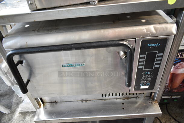 Turbochef NGC Stainless Steel Commercial Electric Powered Rapid Cook Oven on Equipment Stand w/ Commercial Casters. 208/240 Volts, 1 Phase.  - Image 3 of 6
