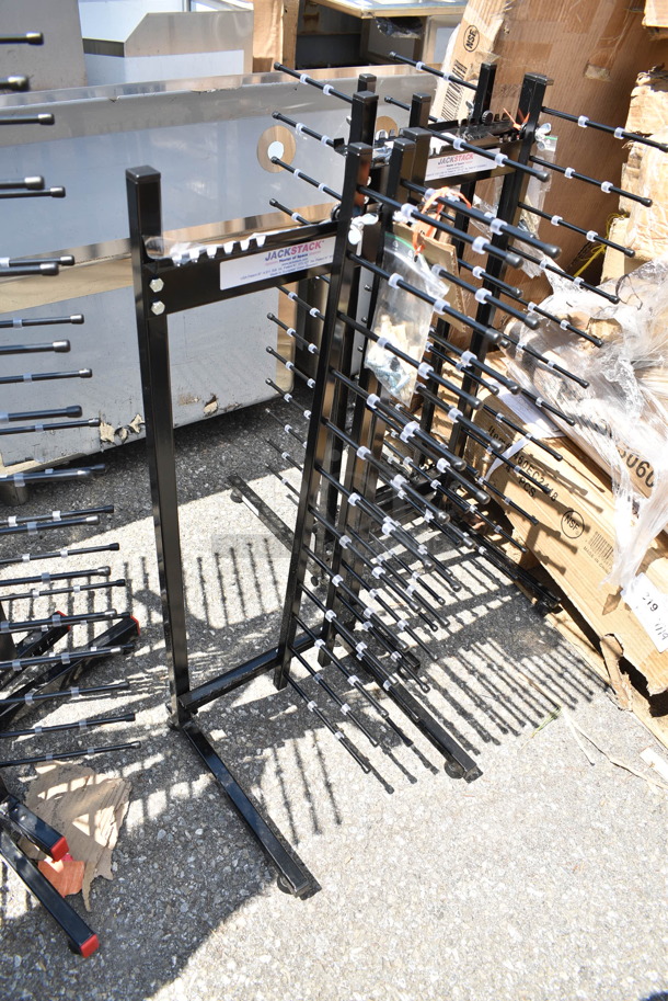 2 BRAND NEW SCRATCH AND DENT! 40AJS012C/40AJS024C Black Metal Plate Racks. 2 Times Your Bid! - Image 3 of 6
