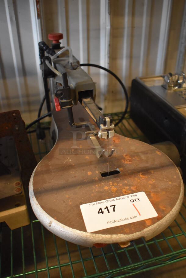 Craftsman 137.216020 Metal Countertop 16" Variable Speed Scroll Saw. 120 Volts, 1 Phase. 12x24x13.5 - Image 1 of 5