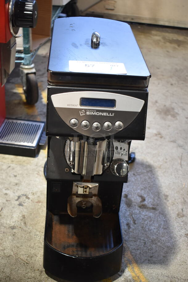 2015 Nuova Simonelli Mythos LS Metal Commercial Countertop Espresso Bean Grinder. 110-120 Volts, 1 Phase. Tested and Working! - Image 2 of 7