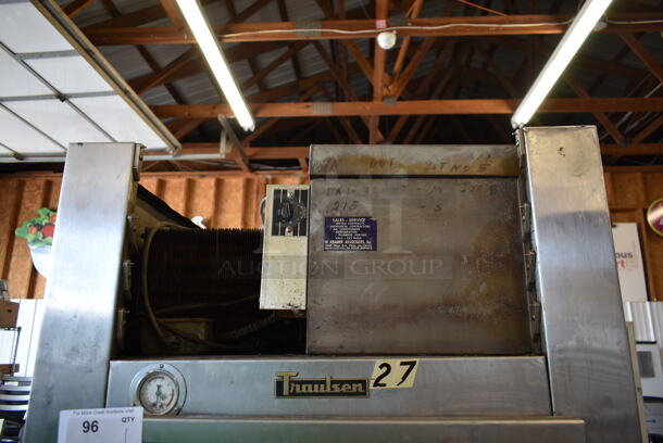 Traulsen Stainless Steel Commercial Single Door Reach In Cooler Merchandiser. Tested and Working! - Image 2 of 5