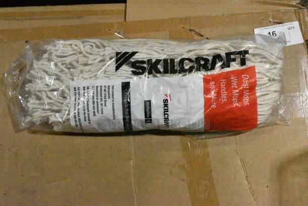 4 BRAND NEW SCRATCH AND DENT! Items Including Rubbermaid HYGEN FGQ56000YL00 Quick Connect Microfiber Wet / Dry Mop Frame, Rubbermaid HYGEN FGQ55000YL00 11" Quick Connect Microfiber Wet / Dry Mop Frame, 2 Skilcraft #24 Mop Heads. 4 Times Your Bid!  - Image 7 of 9