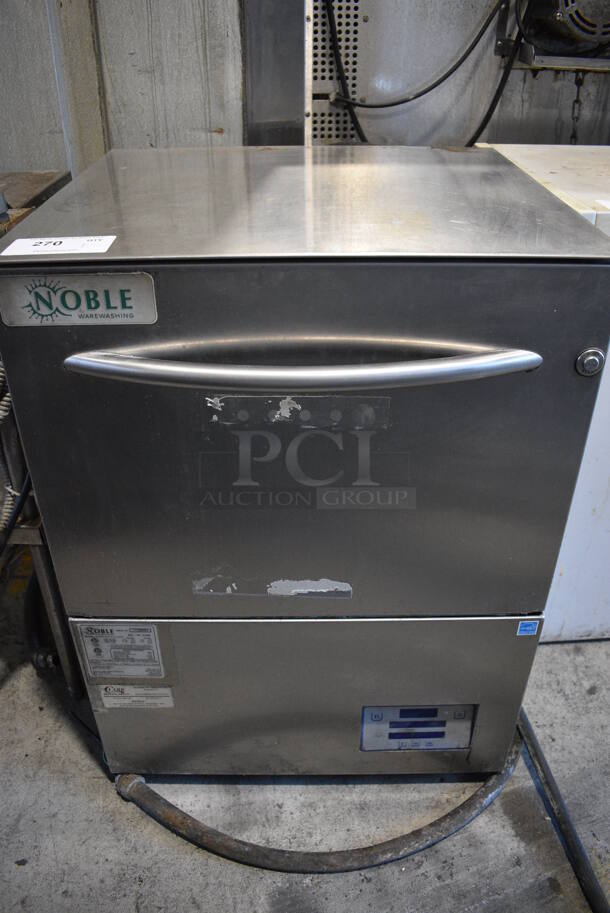 Noble Model Wareforce UH30-E Stainless Steel Commercial Undercounter Dishwasher. 208/230 Volts, 1 Phase. 24x26x33