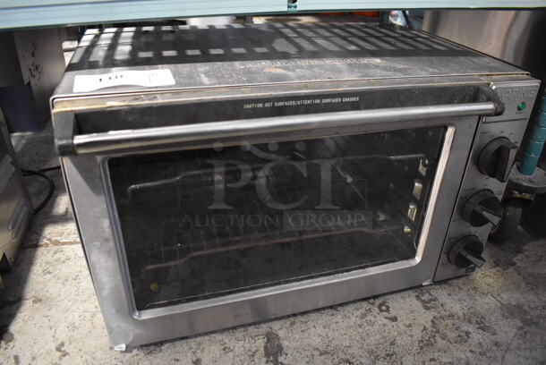 Waring WCO500 Stainless Steel Commercial Countertop Electric Powered Convection Oven. 120 Volts, 1 Phase. 24x17x14. Tested and Powers On But Does Not Get Warm - Image 2 of 7