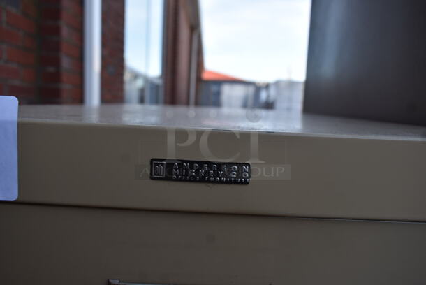 Metal 4 Drawer Filing Cabinet. - Image 2 of 6