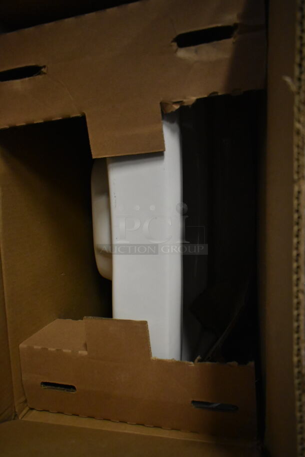 BRAND NEW SCRATCH AND DENT! American Standard P920600-A White Sink. See Pictures For Damage.  - Image 3 of 11