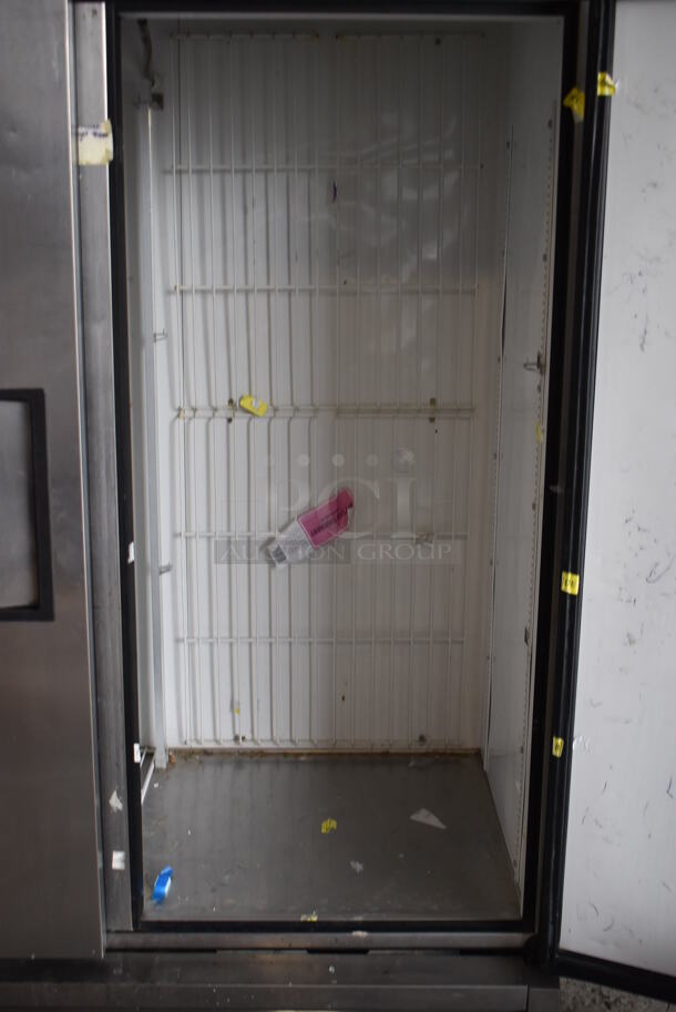2013 True T-49F ENERGY STAR Stainless Steel Commercial 2 Door Reach In Freezer w/ Poly Coated Racks. 115 Volts, 1 Phase. Tested and Working! - Image 5 of 7