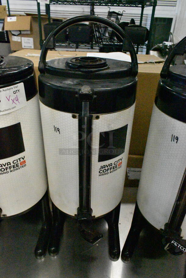 4 Luxus Stainless Steel Coffee Server Satellite. 4 Times Your Bid!  - Image 4 of 12