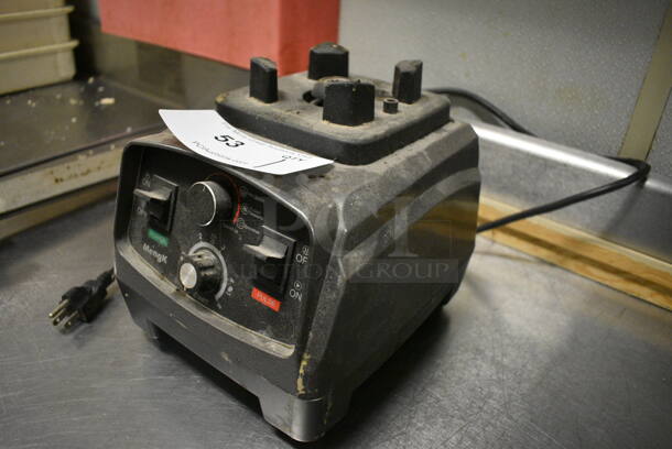 MengK HS-200D Metal Commercial Countertop Blender Base. 110-120 Volts, 1 Phase. 8x9x9. Item Was in Working Condition on Last Day of Business. (kitchen) - Image 2 of 6