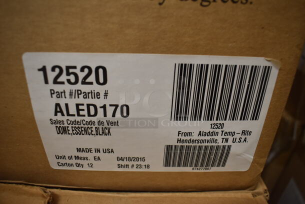 PALLET LOT OF 28 Various Boxes of Black Poly Bowls. Approximately 345. 10x10x2.5 - Image 5 of 5