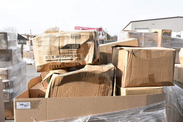 12 BRAND NEW Boxes Including 128HD8COMBO Choice Heavy Duty Plastic Deli Container. 12 Times Your Bid!  - Image 2 of 5