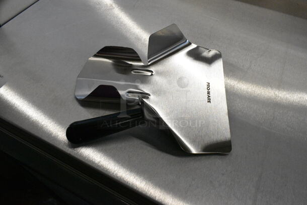 Box of 50 BRAND NEW! Pro-wave Stainless Steel Fry Scoop.  - Image 2 of 3