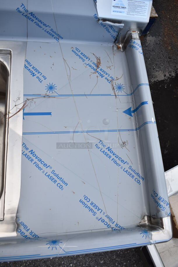 BRAND NEW! Advance Tabco 93-21-20-18RL Stainless Steel Single Bay Sink. Bay 20x20x13. Drain Boards 16x25 - Image 3 of 7