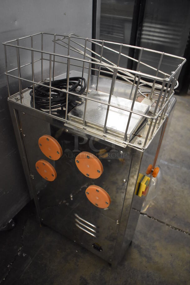 Stainless Steel Commercial Countertop Citrus Juicer. 16x12x31. Tested and Working! - Image 6 of 6