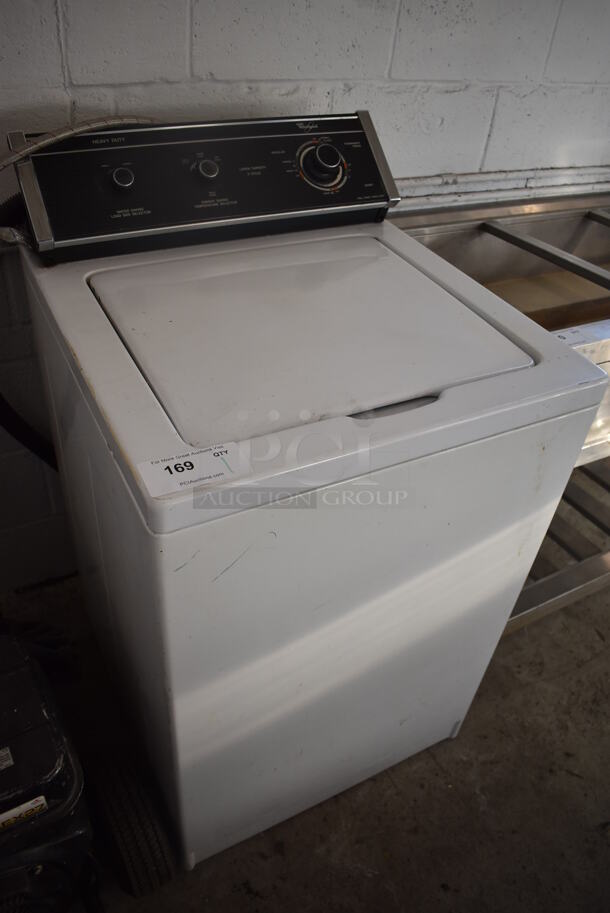 Whirlpool LA8400XWW1 Metal Top Load Washer. 115 Volts, 1 Phase. 24x26x45 - Image 7 of 7