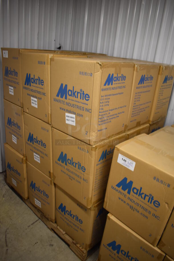 PALLET LOT OF 27 Cases of 12 BRAND NEW! Makrite 9500-N95S N95 Disposable Respirator. Each Box Has 20 Masks. Total of Approximately 6,480 Masks. 27 Times Your Bid! - Image 7 of 8