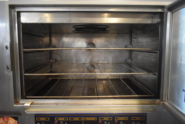 Nu Vu SUB-123 Stainless Steel Commercial Electric Powered Oven Proofer on Commercial Casters. 208 Volts, 3 Phase. - Image 4 of 8